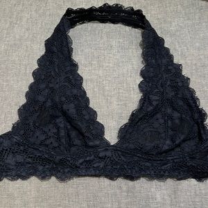 Black free people lace bralette. Size small.
